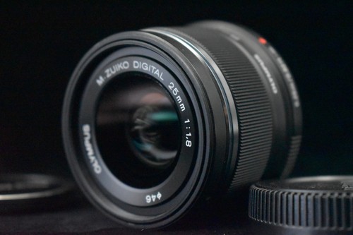 Objectif noir olympus zuiko - objectif,