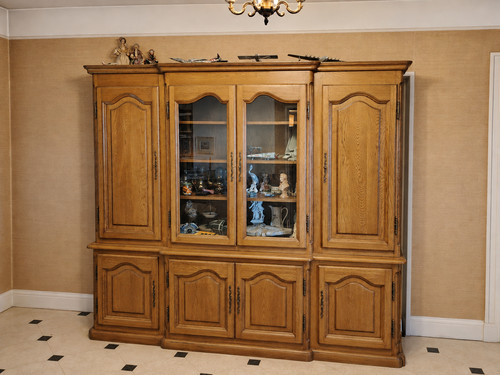 Buffet vaisselier bois - bois, massif