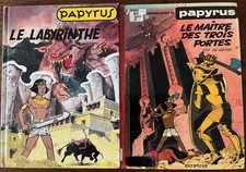 Lot de 2 BDs PAPYRUS par DE