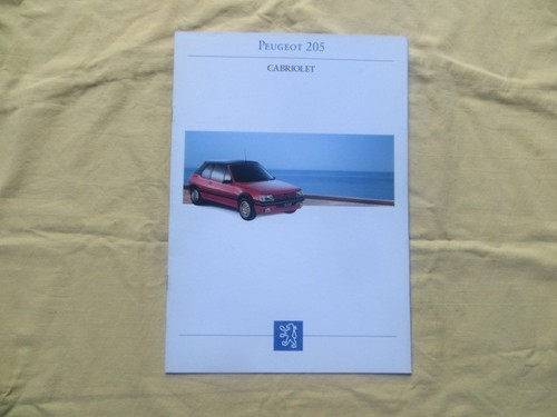 Peugeot 205 cabriolet - peugeot,