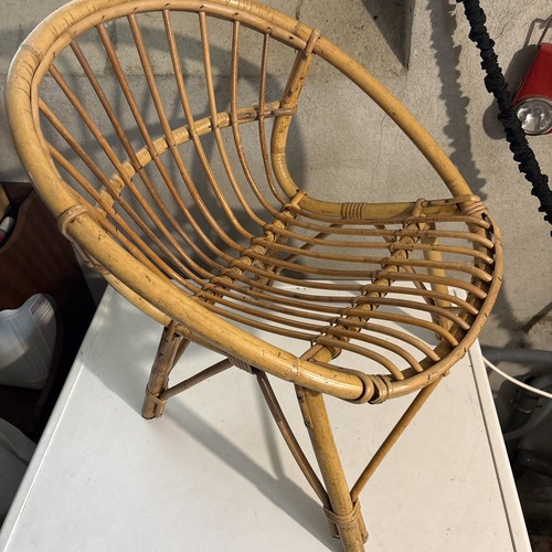Vintage fauteuil corbeille - fauteuil,