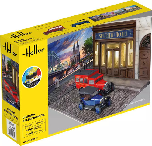 Heller diorama citroen - heller,