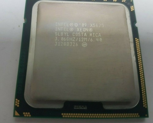 Matched pair intel xeon x5675 - intel,