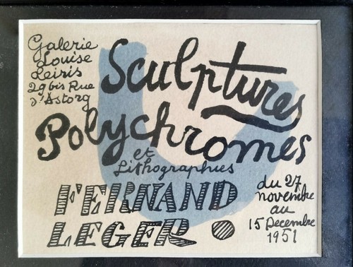 Lithographie fernand léger - lithographie,