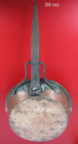 Louche ancienne cuivre - louche,