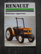 CATALOGUE/BROCHURE TRACTEUR RENAULT VIGNERONS