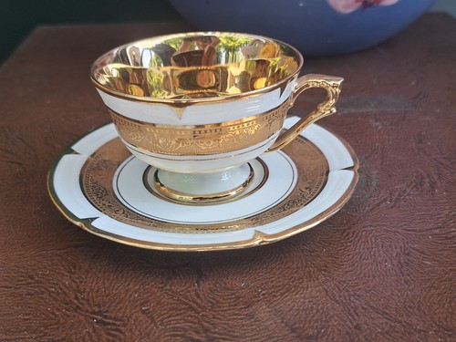 Limoges tasse moka dorures - limoges,