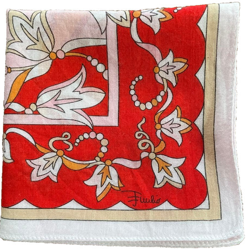 Mini foulard mouchoir coton - mini, en