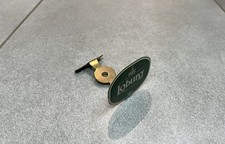 ANCIEN CAVALIER METAL EPOXY POMPE A BIERE BLONDE BELGE BELGIAN BEER BIER LOBURG