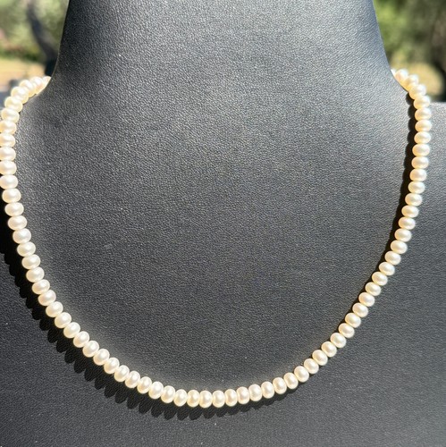 Collier vintage perles eau - vintage,