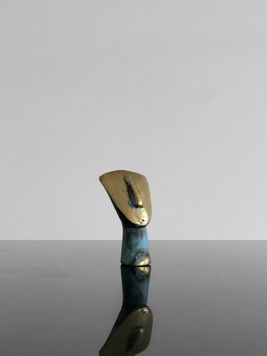 1970 sculpture buste oceanien - 1970,