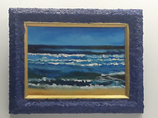 TABLEAUTIN  "Vagues qui moussent  2 " ARTISTE référencée drouot artprice akoun