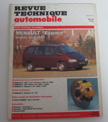Revue technique automobile - , rta