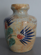 Ancien Vase Céramique  Saint