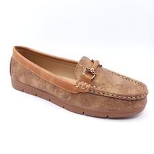 Derbies Mocassins Richelieu Chaussures Femme 36 37 38 39 40 41 Or Marron Confort
