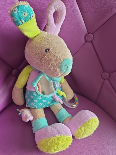 Doudou peluche babysun lapin - doudou,