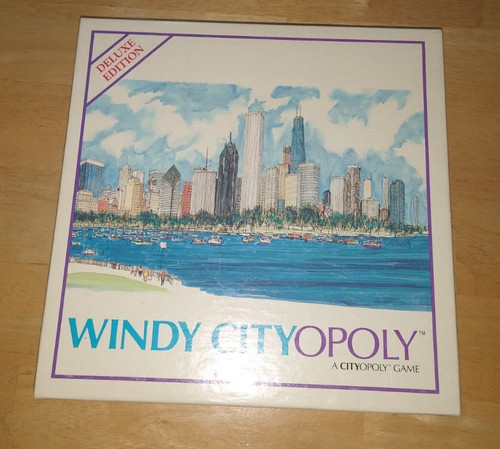 Cityopoly boardgame windy - boardgame,