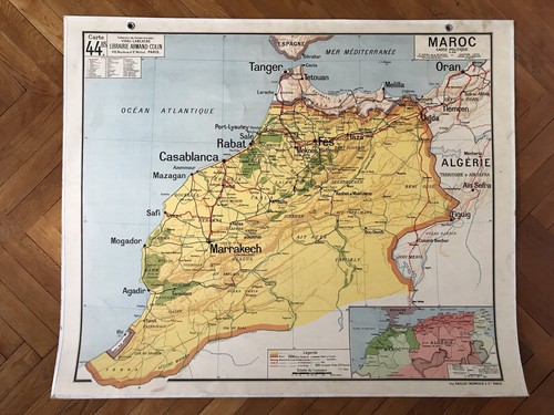 Carte scolaire vidal lablache - vidal,