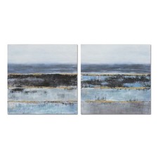 Toile DKD Home Decor Abstrait