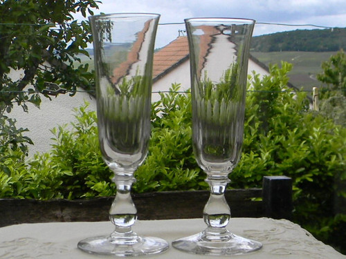 Flutes champagne - 2, à