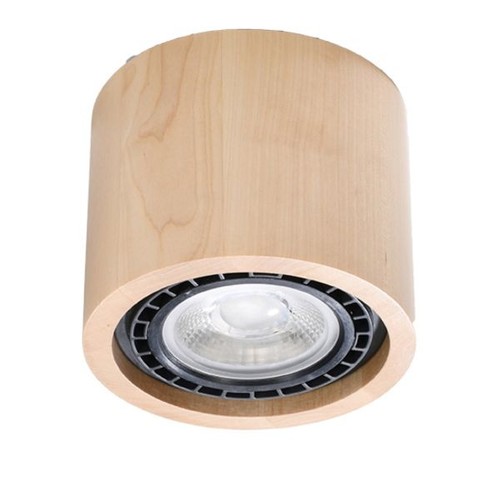 Plafonnier bois naturel - bois,