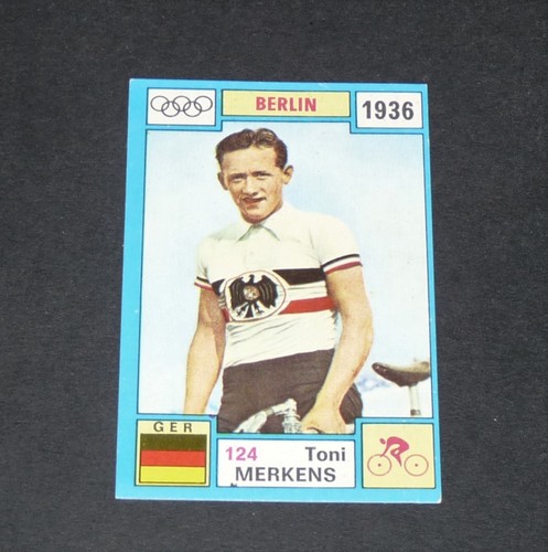 124 merkens berlin 1936 - 124, panini