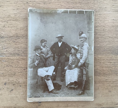 Grande carte photo soldat - photo, d