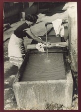 photo ancienne laveuse