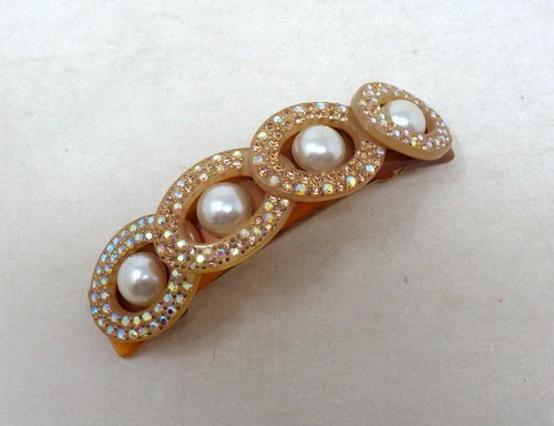Peigne ancien barrette - -,