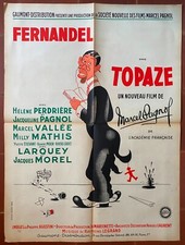 Affiche TOPAZE Marcel Pagnol