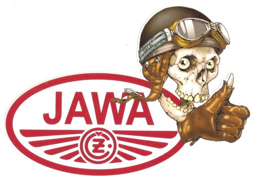 Jawa right skull - cz, droit