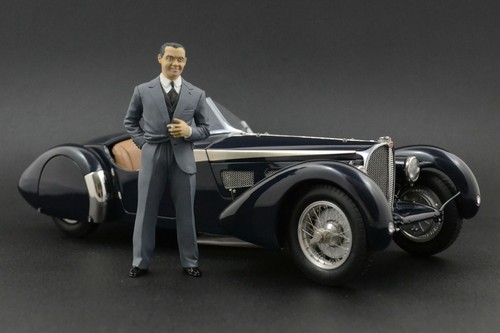 Jean bugatti figure pour - pour, 1:18