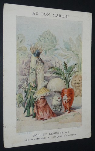 Chromo 1906 bon - bon, marche