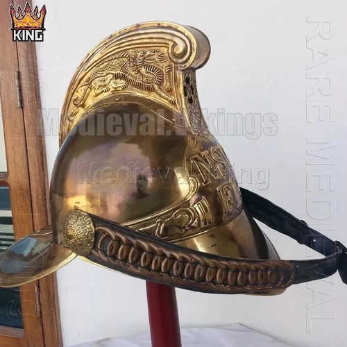 Ancien casque pompier - ancien,