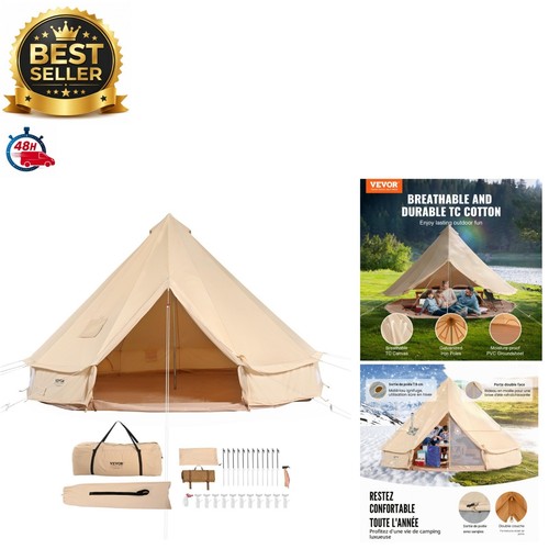 Vevor tente cloche toile 4 - vevor,