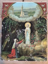 Ancienne Affiche Immaculée
