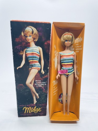Vintage barbie 1964 midge - ,