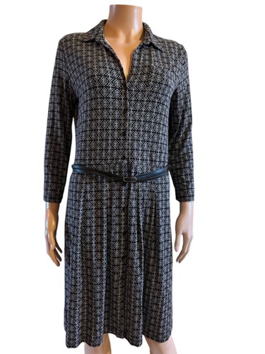Caroll robe noire blanche - caroll, et