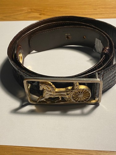 Ceinture crocodile celine - ceinture, en
