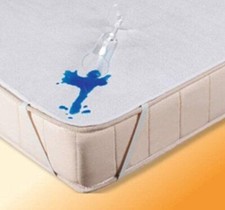 Alèse de matelas étanche 100% Coton couche polyurethane 195x95 cm protège matela
