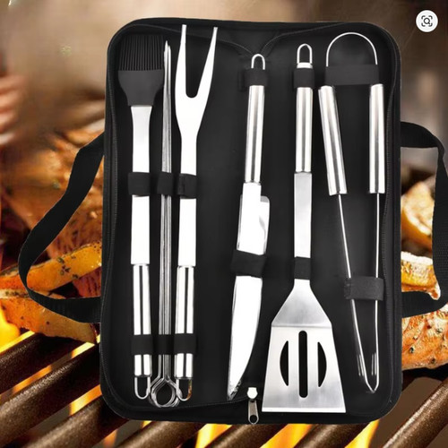 Stainless steel oven set