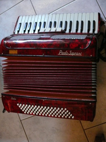 Superbe rare ancien accordéon - superbe,