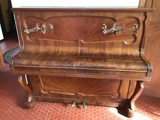 Piano droit 1900 AURAND  WIRTH