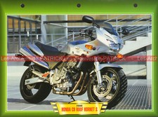 HONDA CB 600 F Hornet S CB600F CB600 2000 (2000-2002) : Fiche Moto #000987