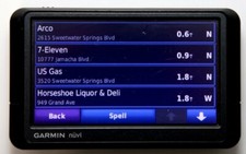 Garmin Nuvi 200W Navigation