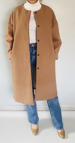 Manteau laine coupe - manteau,