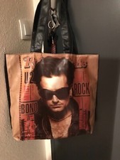 sac  tote bag BONO U2 Rolling