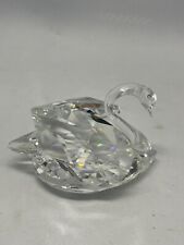 cygne en cristal taillé . magnifique Swarovski