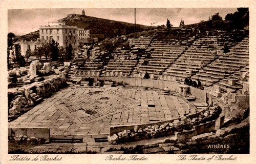 Theatre bacchus athens - theatre,