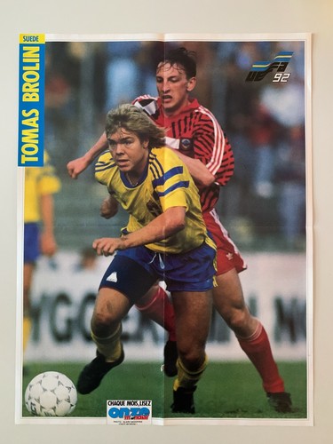 Poster onze mondial euro 92 - onze,